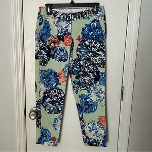 JCrew-Floral Print Pants